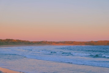 Sunset di Phillip Island, Australia